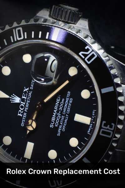 rolex crown repair|rolex crown replacement cost.